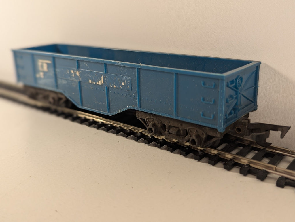 Tri-ang Hornby R116 OO/HO Gauge Transcontinental Gondola Wagon – Blue