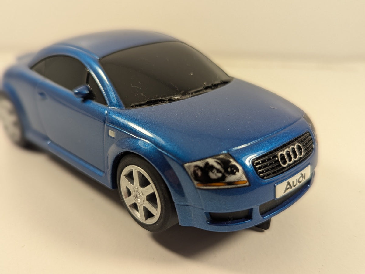 Scalextric C2617 Audi TT Light Blue – 1:32 Scale Slot Car