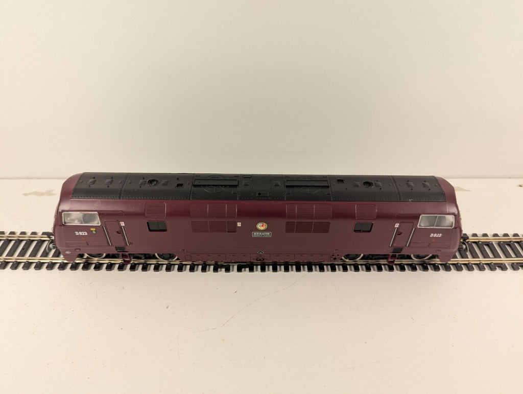 Mainline Railways 37-073 Class 43 “Warship” D823 “Hermes” BR Maroon