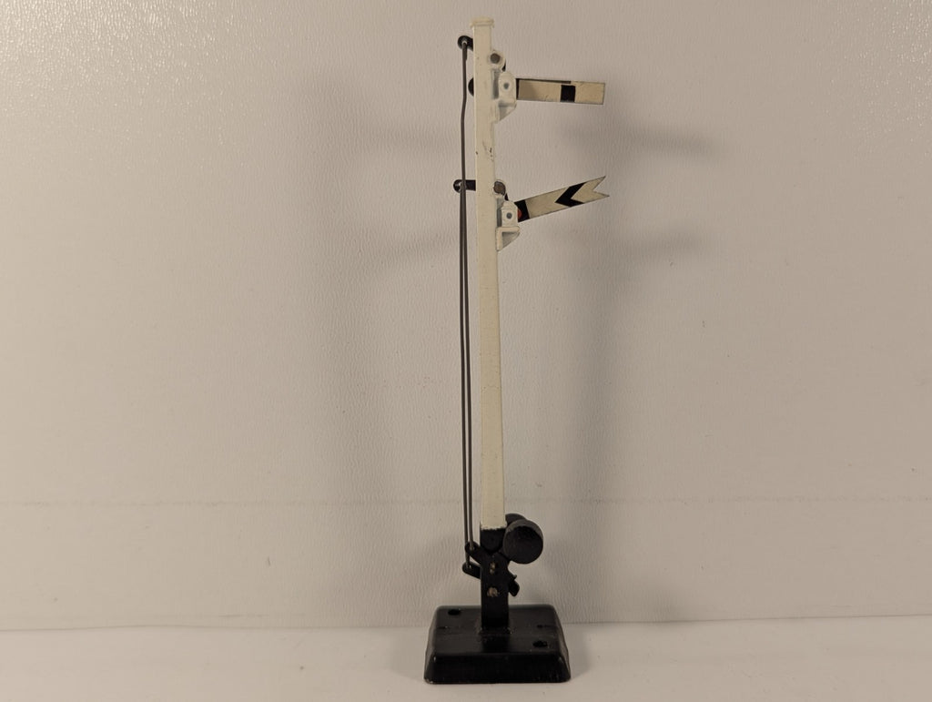 Hornby-Dublo 32131 OO Gauge Double Arm Upper Quadrant Signal - Boxed