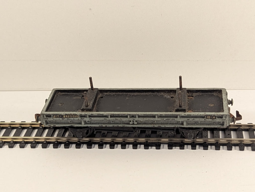 Hornby Dublo 4615 OO Gauge BR Grey Double Bolster Wagon B920022