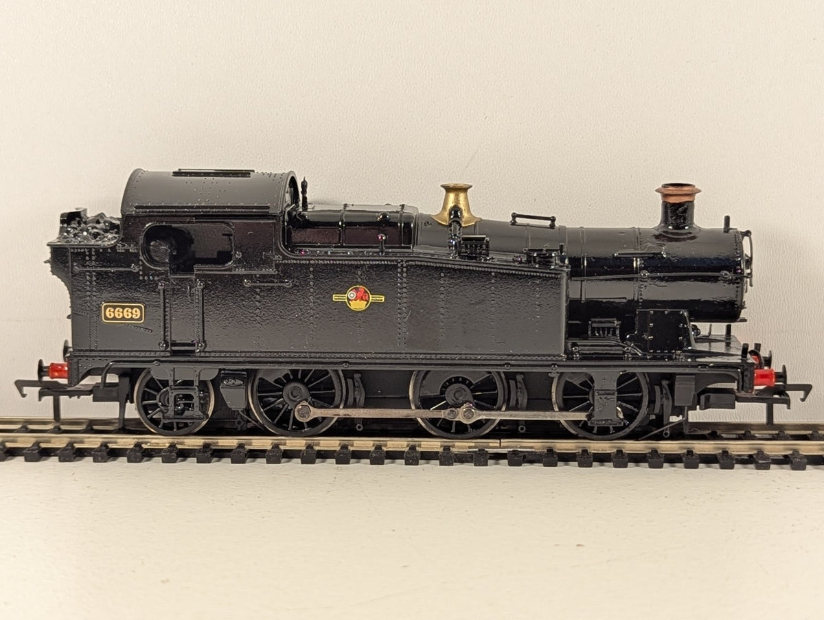 Bachmann 32-077 Class 56XX Tank Locomotive 6669 BR Unlined Black