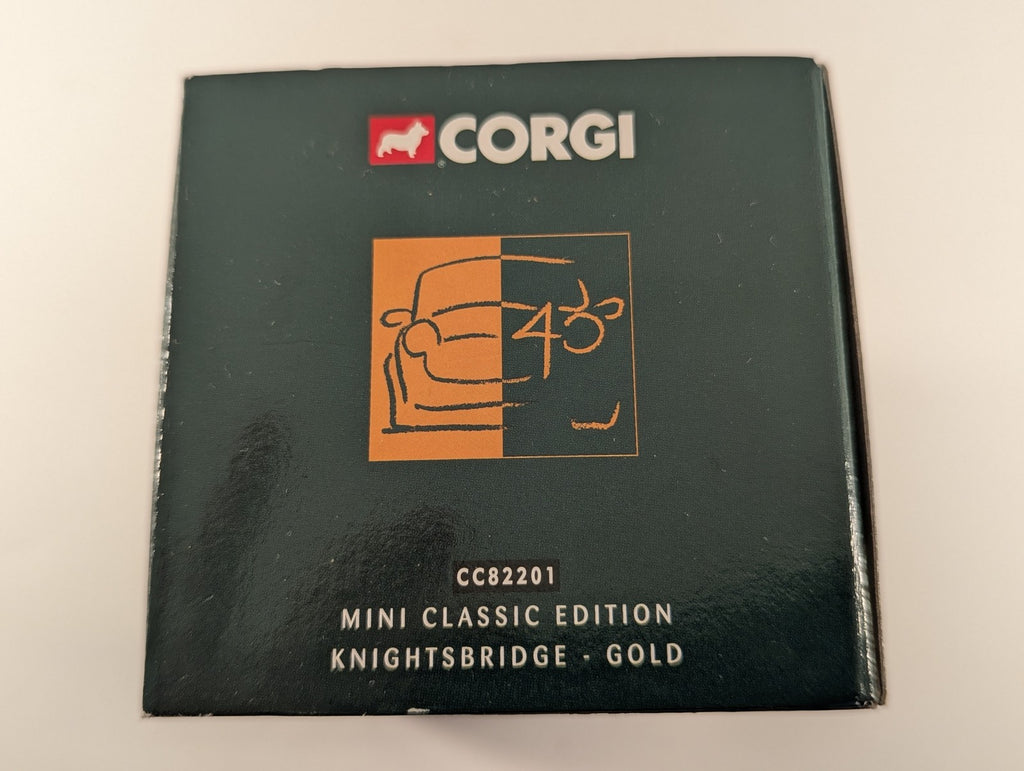 Corgi 1:43 Mini Classic Edition Knightsbridge Die-cast Model Gold