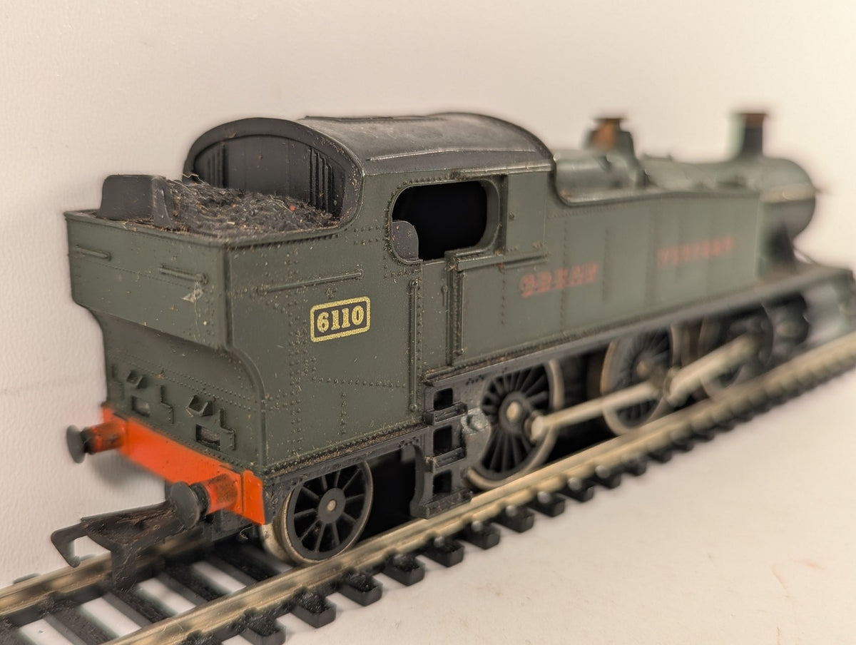 Airfix OO Gauge GWR 61xx Class Large Prairie Steam Locomotive 6110 GWR Green