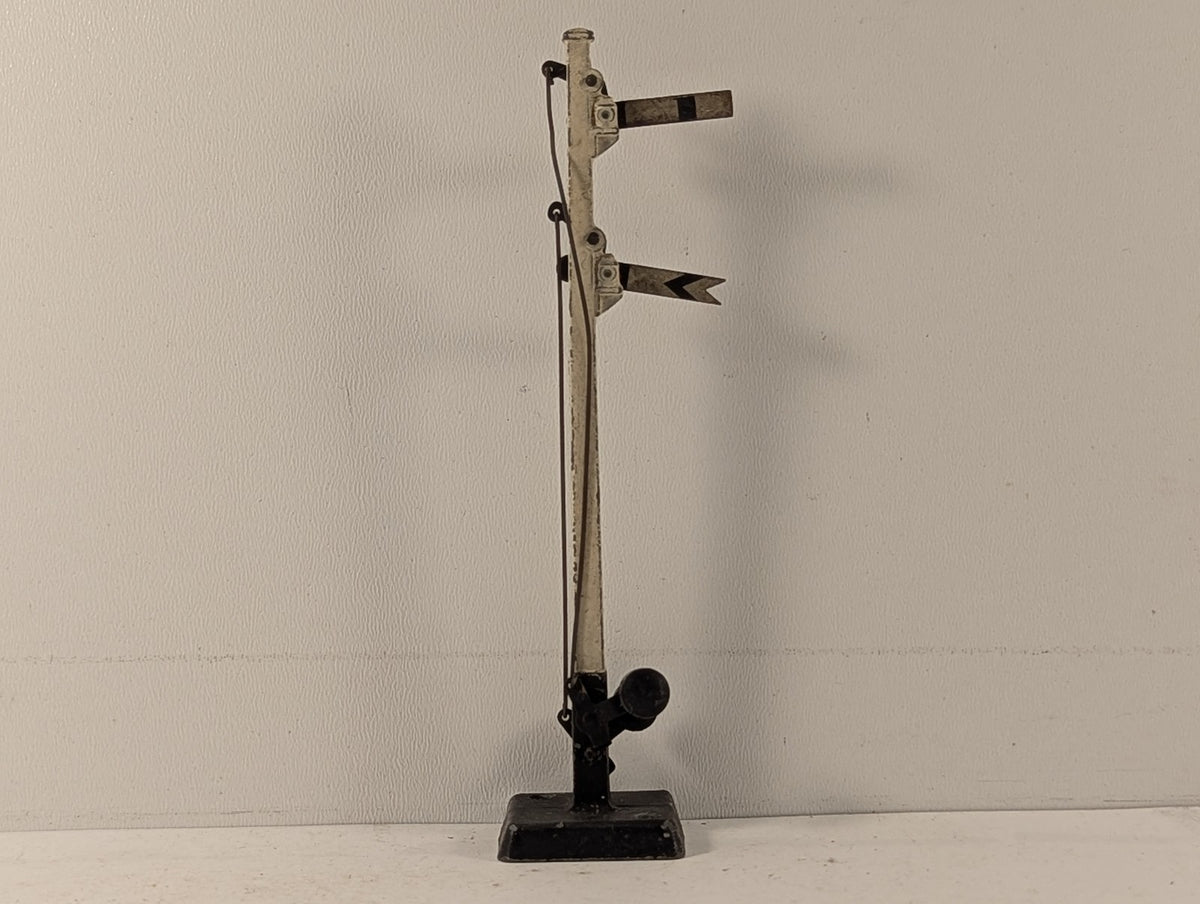 Hornby OO Gauge No. 2 Double Arm Semaphore Signal