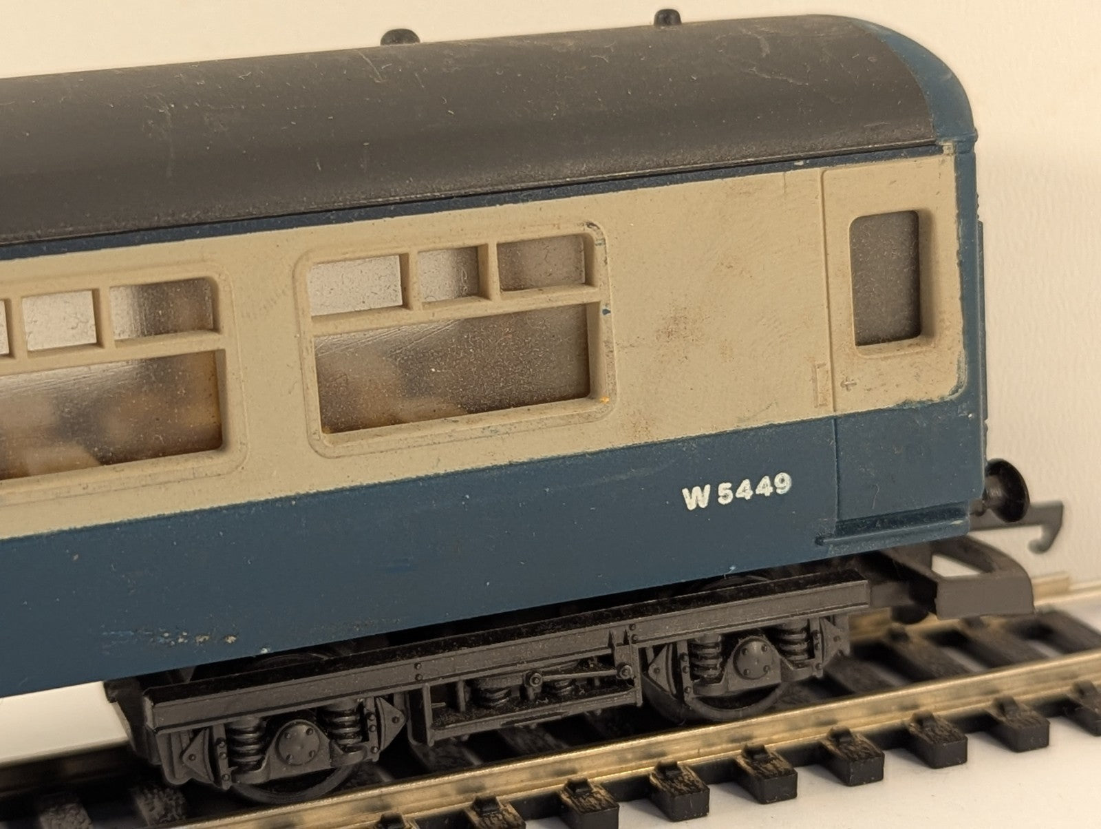 Lima OO Gauge Continental Style Coach Inter-City Blue & Grey