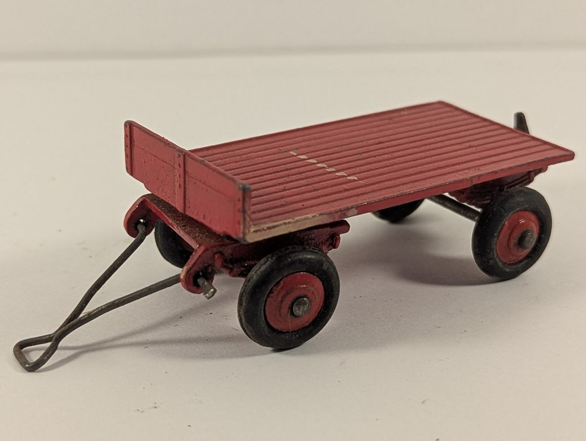 Dinky Toys 1:43 Four-Wheeled Trailer Red 25g