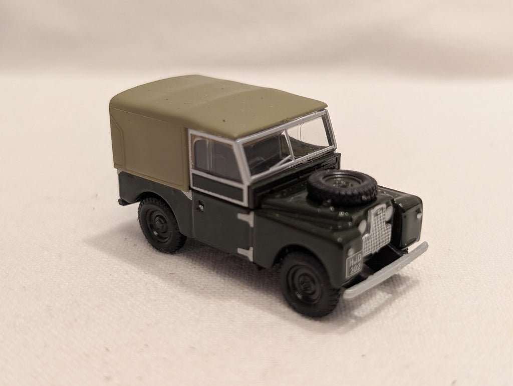 Oxford Diecast 1:76 / OO Gauge Land Rover Series 1 Canvas Tilt Die-cast Vehicle