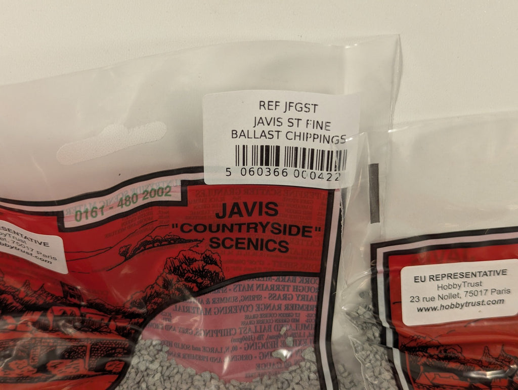 Javis ST Fine Ballast Chippings (Pack of 4) Scenery JFGST