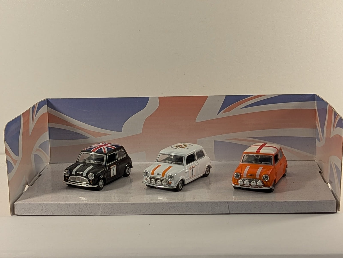 Oxford Diecast 1:76 Scale Triple Mini Set (Luton Town FC Hatters Edition)