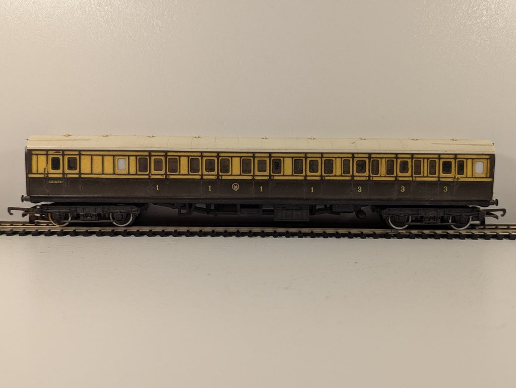 Tri-ang OO Gauge GWR Brake 3rd & 1st Coach