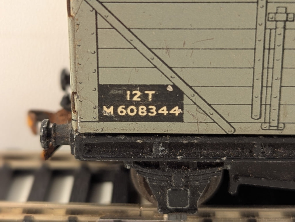 Hornby Dublo OO Gauge 12T Open Wagon M608344 BR Grey D1