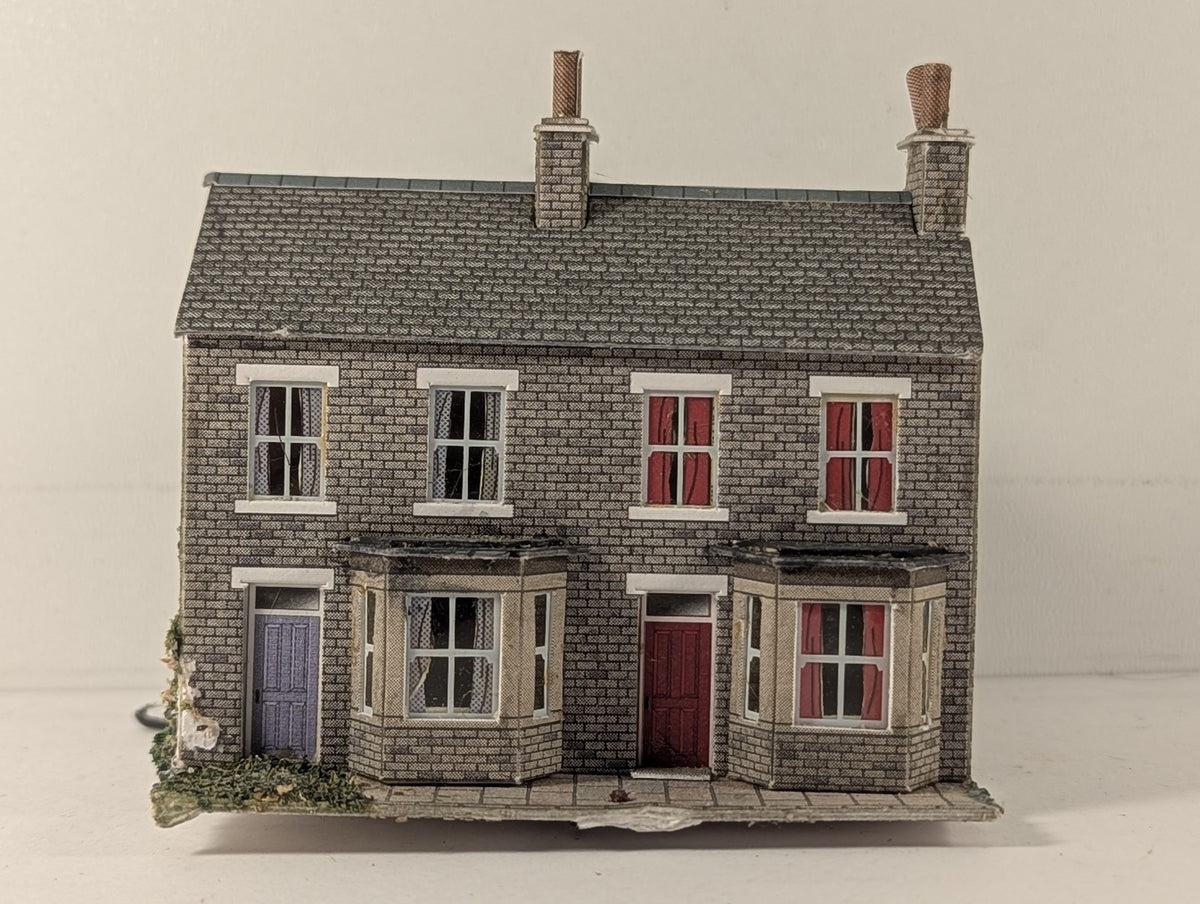 Metcalfe OO Gauge Stone Terraced Houses Building PO228