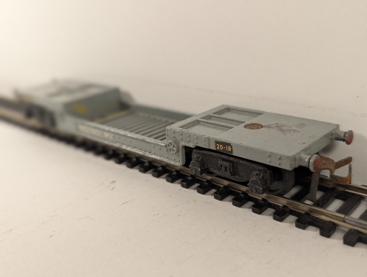Hornby Dublo OO Gauge 40-Ton Weltrol MV Wagon Goods Wagon B901006 BR Grey 4685