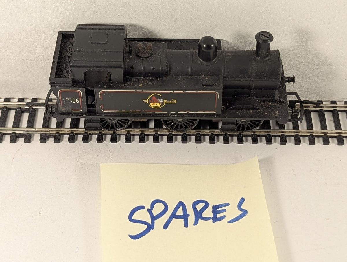 Tri-ang OO Gauge Class 3F 0-6-0T Jinty Steam Locomotive 47606 BR Black R.52