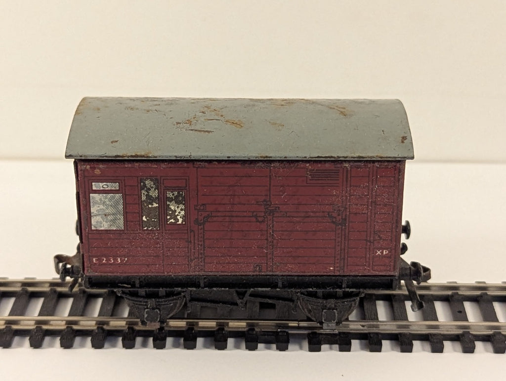 Hornby Dublo 32060 OO Gauge BR Red Horse Box - Rusted Roof