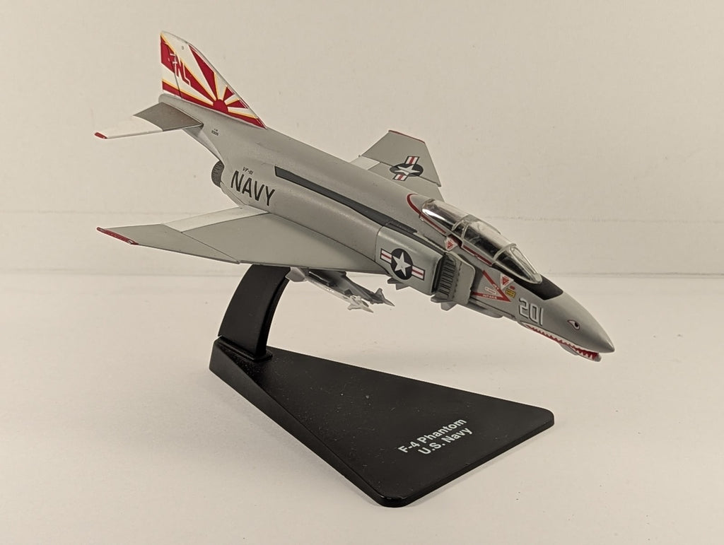 F-4 Phantom Die-cast Model Aircraft 201 U.S. Navy VF-111 Sundowners