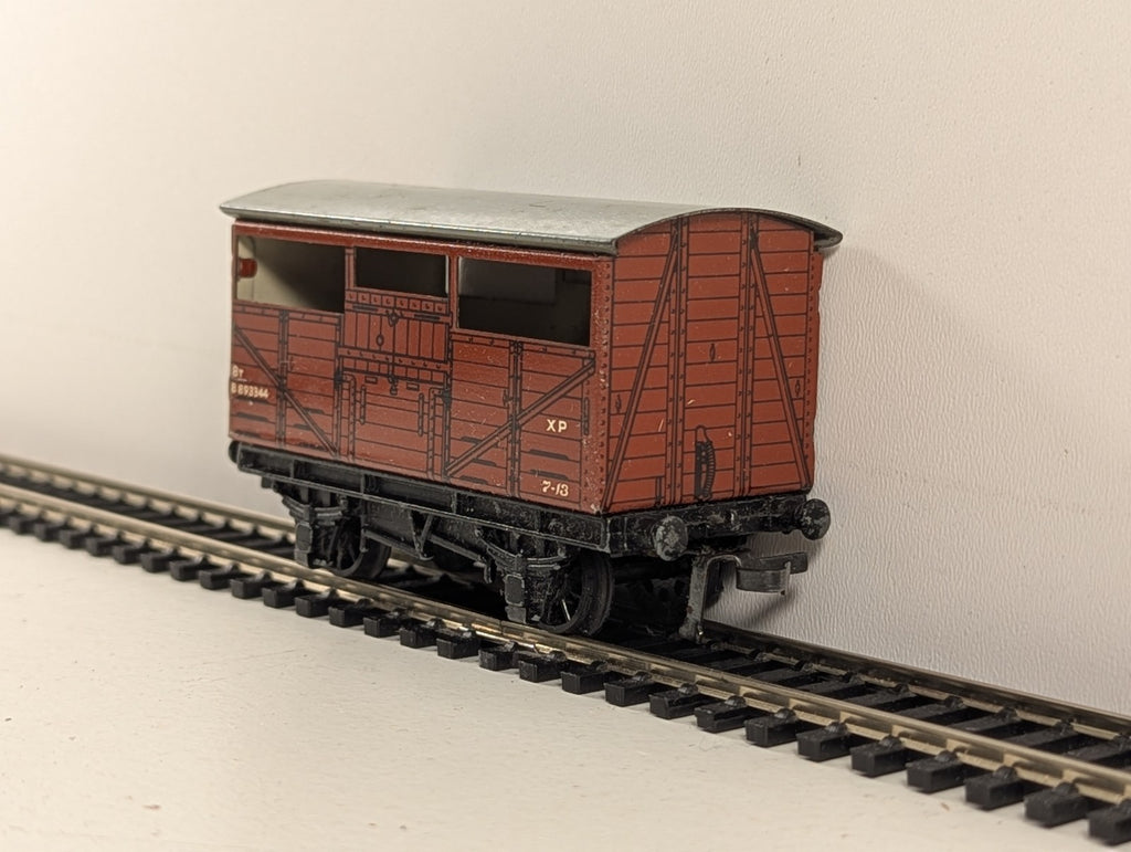Hornby Dublo 32020 OO Gauge BR Brown D1 Cattle Truck - Boxed
