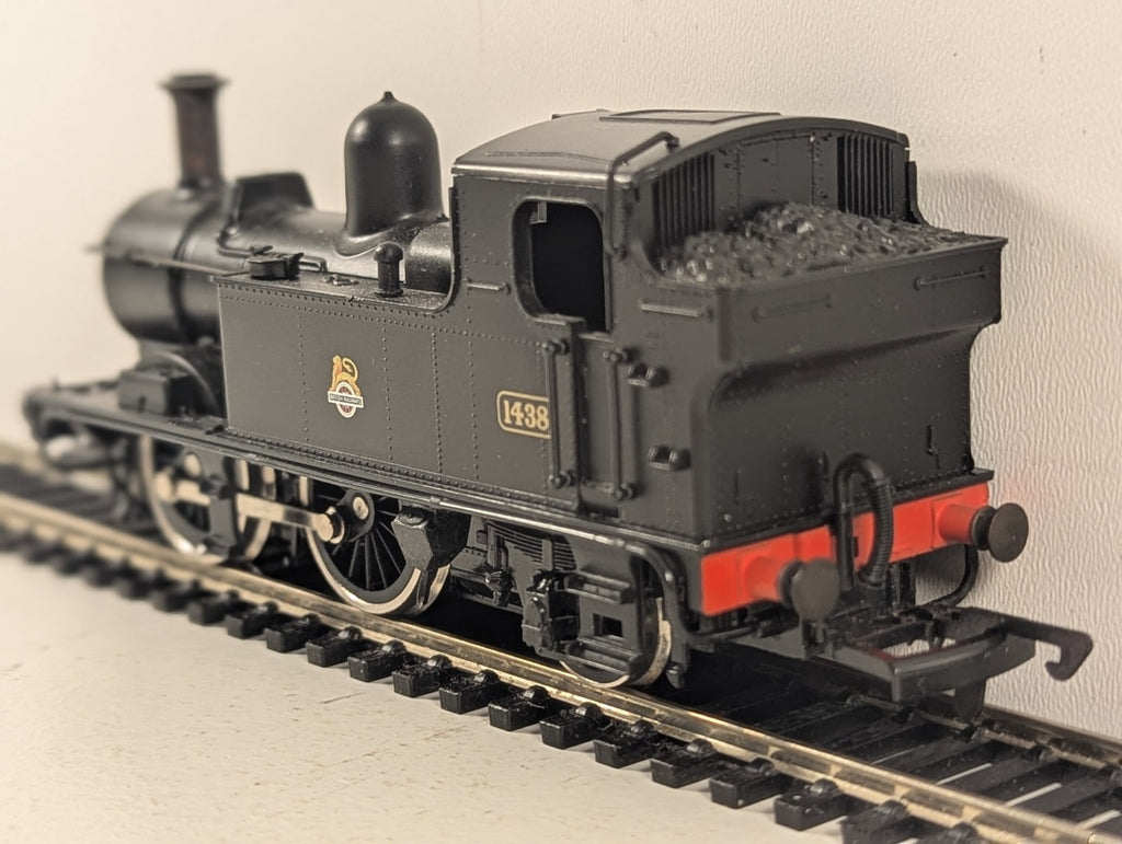 Dapol OO Gauge Class 14xx 0-4-2T Steam Locomotive 1438 BR Black