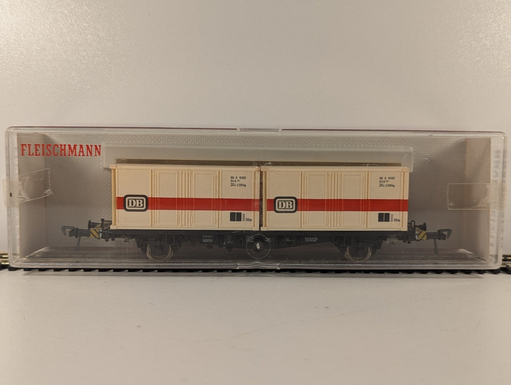 Fleischmann 5232 HO Gauge Deutsche Bahn Container Wagon