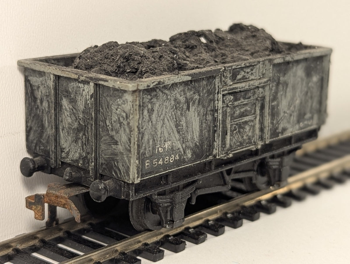 Hornby Dublo OO Gauge 16-Ton Mineral Wagon Goods Wagon B54884 BR Grey