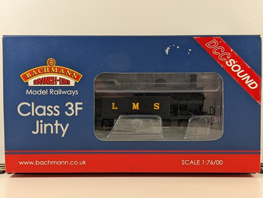 Bachmann 32-227DS Class 3F “Jinty” 0-6-0T 7365 LMS Black – DCC Sound Removed