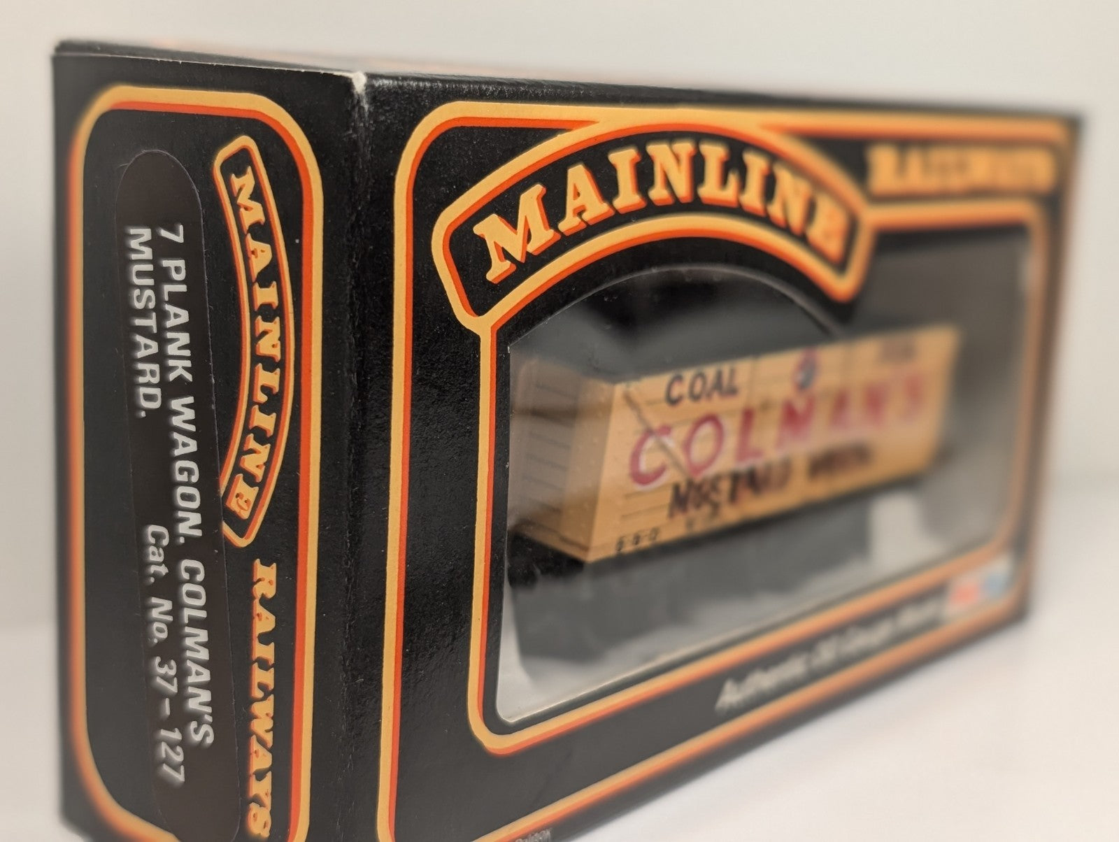 Mainline 37-127 OO Gauge 7 Plank Wagon Colman’s Mustard