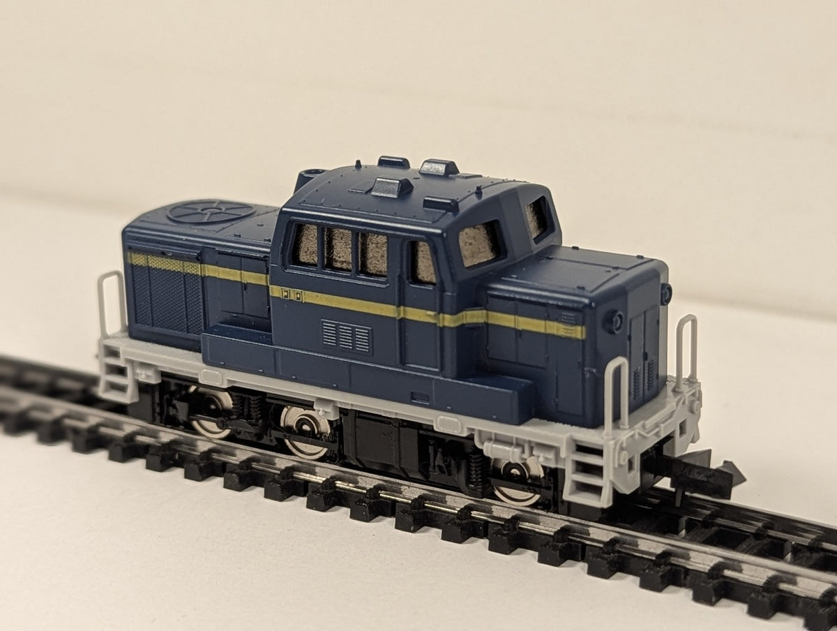 Tomix N Gauge Multi-purpose Diesel Locomotive Blue with yellow stripe 2023