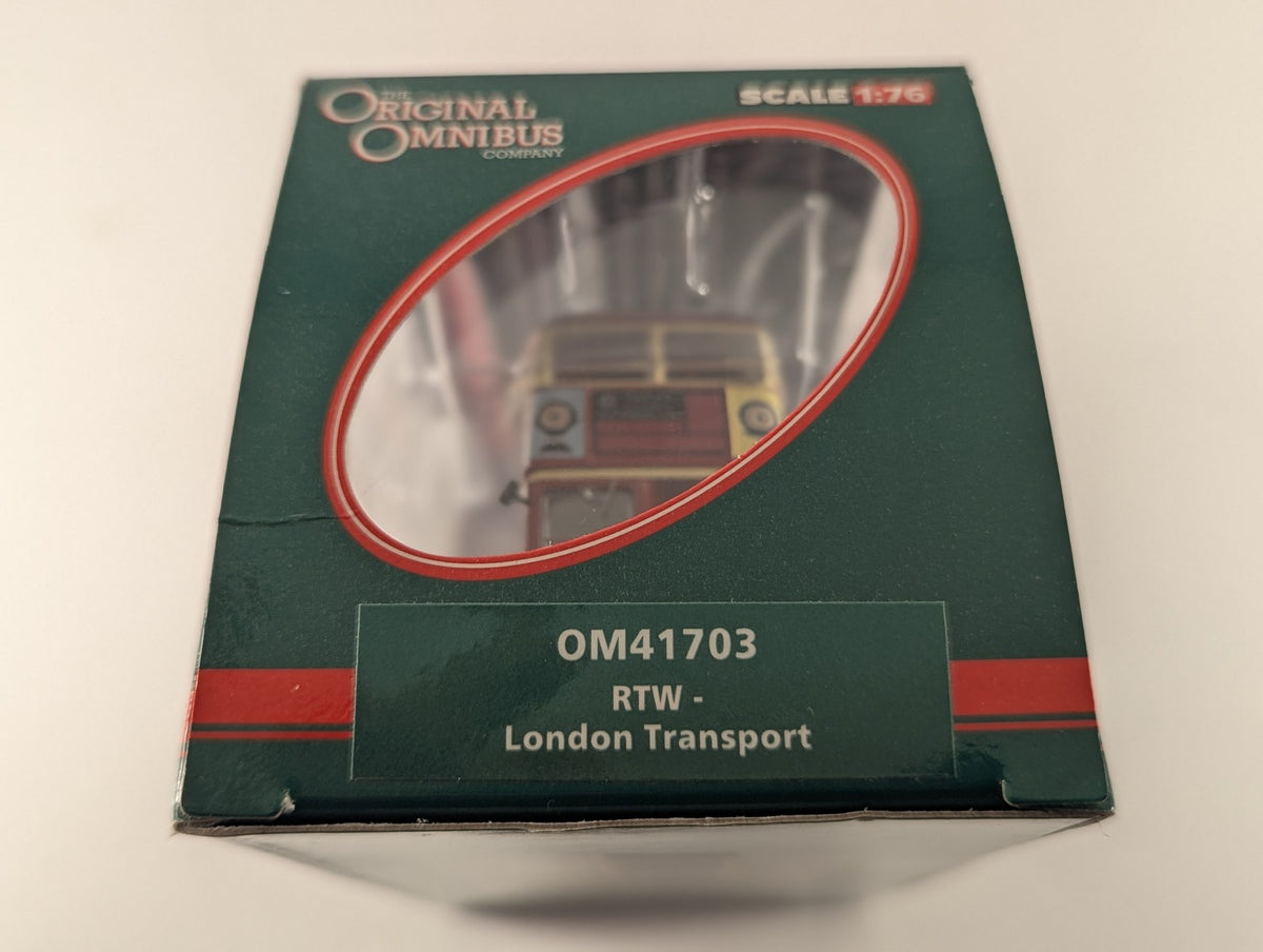 Corgi 1:76 RTW - London Transport Bus RTW 4 OM41703