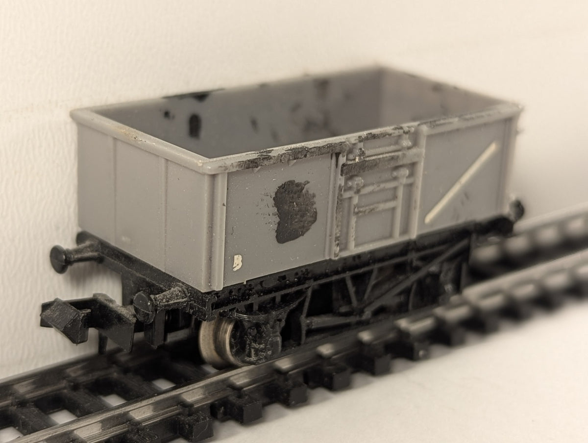 Lima N Gauge 16 Ton Mineral Wagon B554430 BR Grey