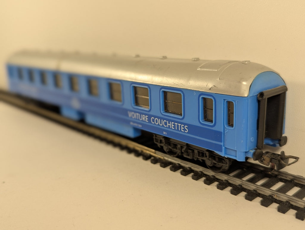 Mehano HO Gauge JZ Couchette Coach Passenger Coach ABtumYb 7.534 JZ Blue