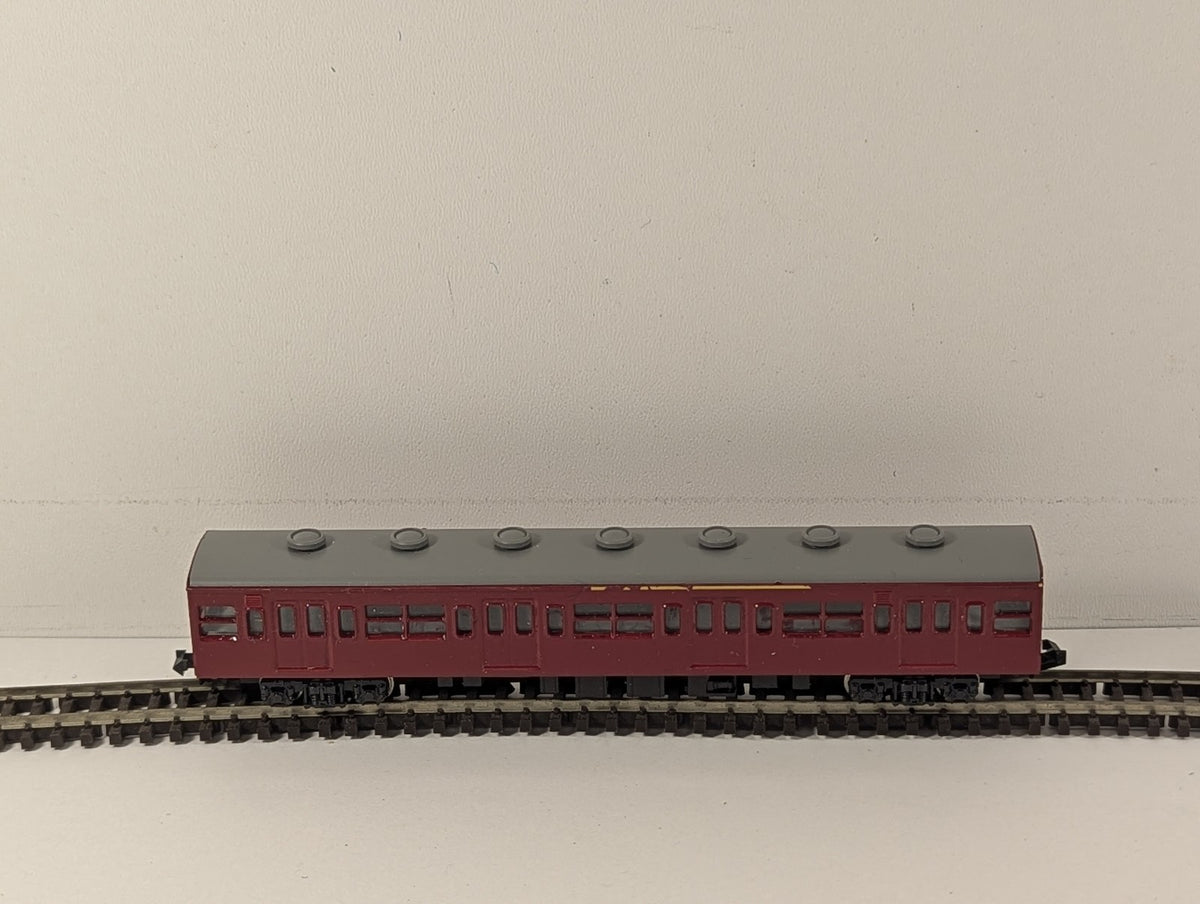 Kato N Gauge JNR Commuter Coach Passenger Coach Maroon