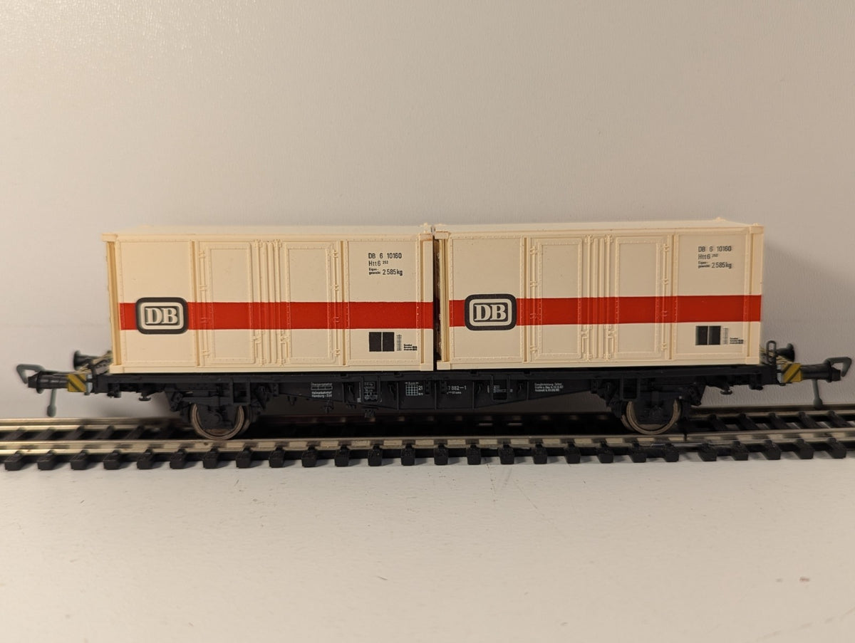Fleischmann 5232 HO Gauge Deutsche Bahn Container Wagon