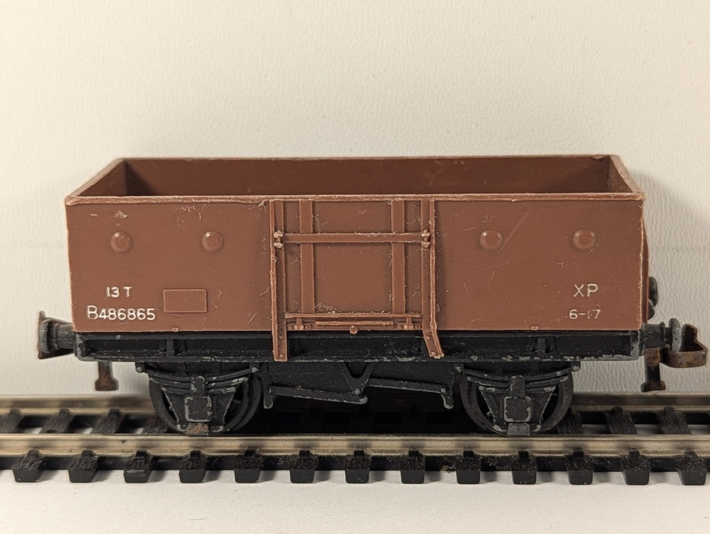 Hornby Dublo OO Gauge 13-Ton Coal Wagon Goods Wagon B486865 BR Bauxite 4635