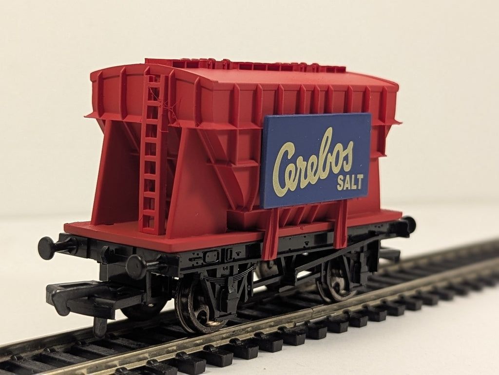 Dapol OO Gauge Presflo Hopper Wagon Goods Wagon Cerebos Salt Red B582