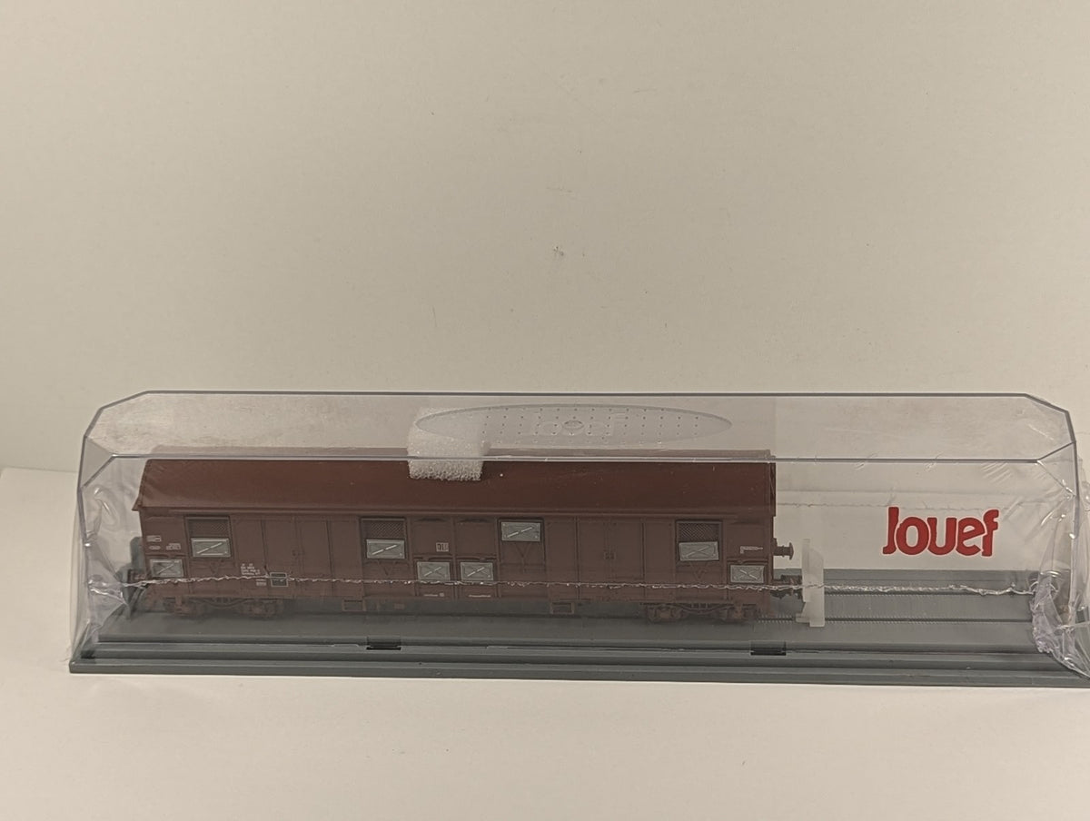 Jouef HO Gauge SNCF Type G13 Bogie Covered Wagon Goods Wagon 31 87 154 5 450-2