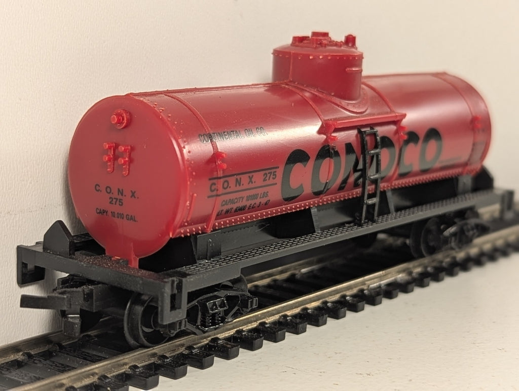 Life-Like HO Gauge Continental Oil Co. Conoco Tank Wagon 275 Conoco Red