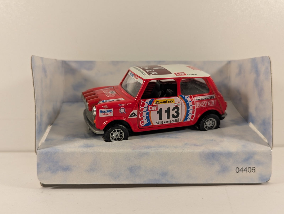 Corgi Mini Monte Carlo Die-cast Model 113 Rover Rallye Monte-Carlo Red/White