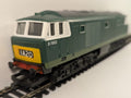 Hornby OO Gauge Class 35 Hymek Locomotive D7063 BR Green R.074