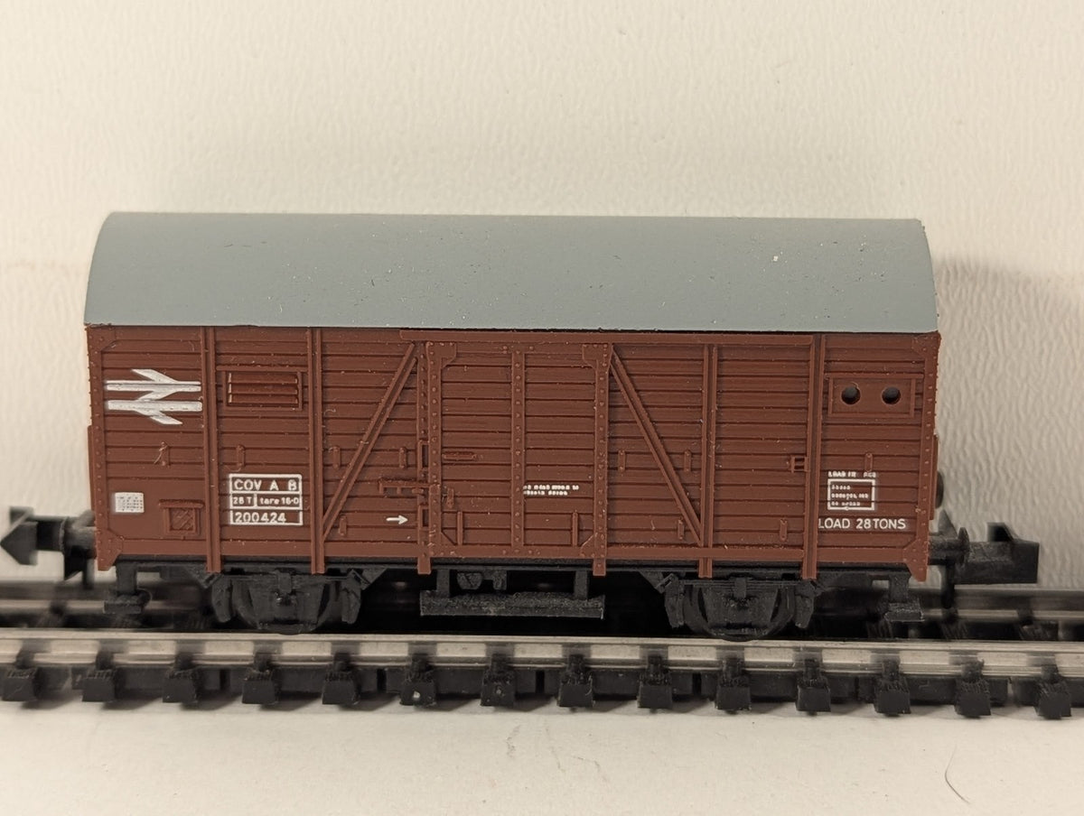 Minitrix N Gauge BR Bauxite COV AB Covered Goods Van Goods Wagon 200424