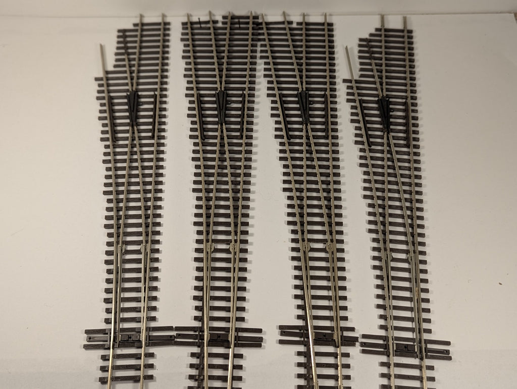 Atlas HO Gauge Code 83 Super Track No. 6 Turnouts