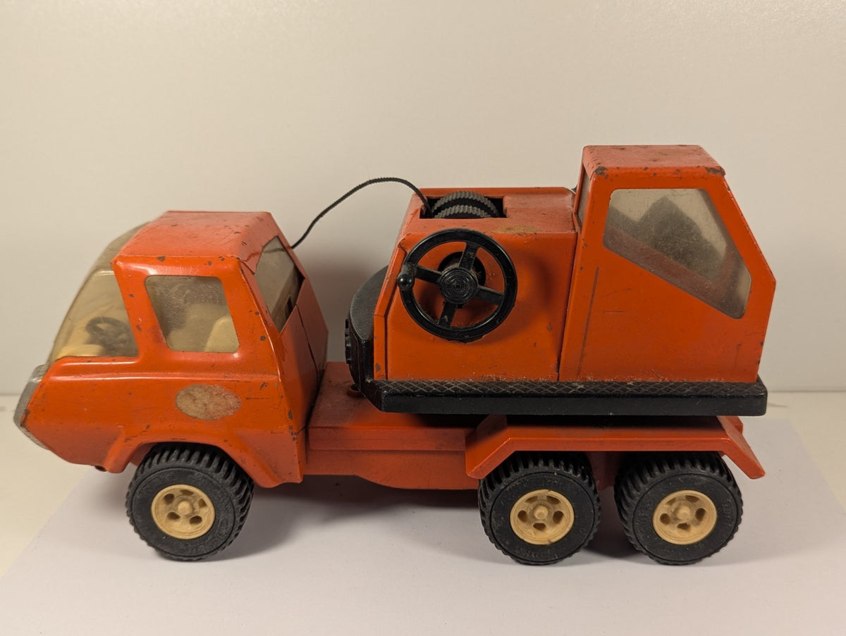Tonka Orange Crane Toy (Missing Crane Arm)