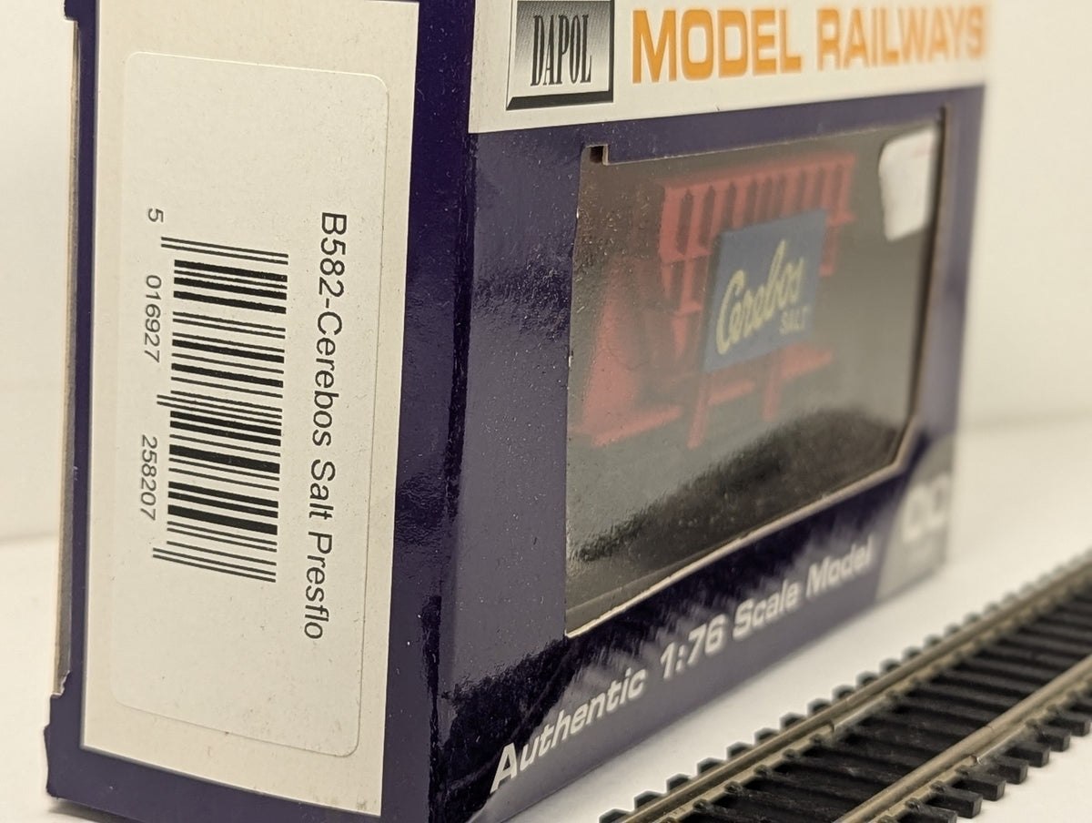 Dapol OO Gauge Presflo Hopper Wagon Goods Wagon Cerebos Salt Red B582