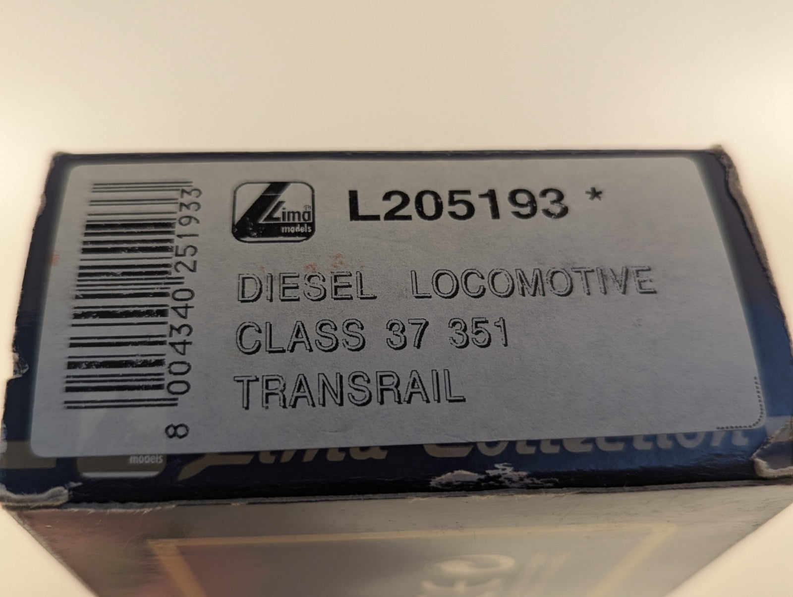 Lima L205193 Class 37  Transrail