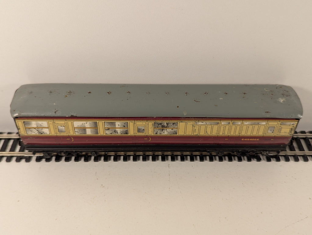 Hornby Dublo OO Gauge LNER Gresley Corridor Brake Third Coach Crimson & Cream