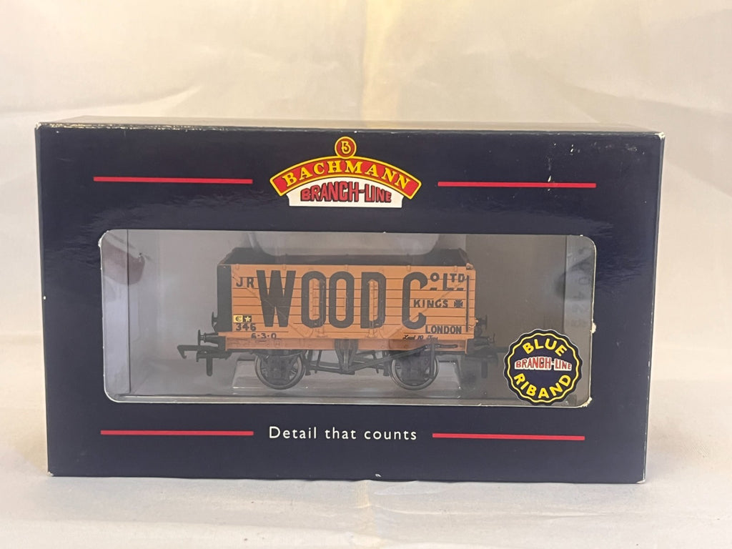 Bachmann Branchline OO Gauge J.R. Wood & Co Ltd 5 Plank Wagon