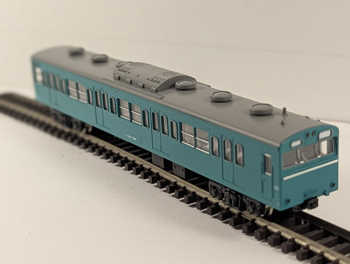 Kato N Gauge Series 103 Driving Trailer EMU Coach KuHa 103-786 Sky Blue