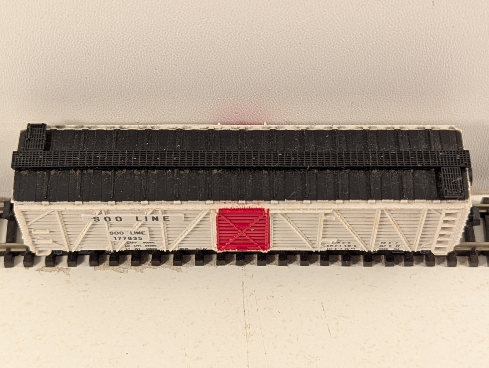 Lima N Gauge Soo Line Single Door Stock Car