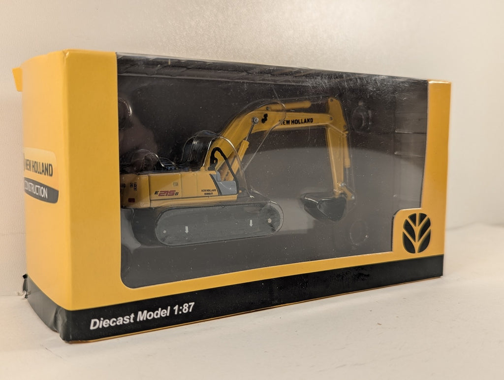Motorart 1:87 New Holland Kobelco E215B Crawler Excavator Die-cast Excavator