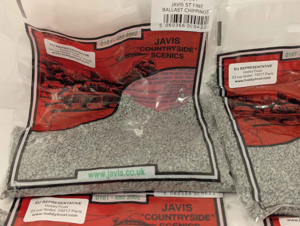 Javis ST Fine Ballast Chippings (Pack of 4) Scenery JFGST